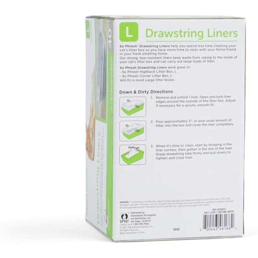 Drawstring Liners for Highback Boxes Z536