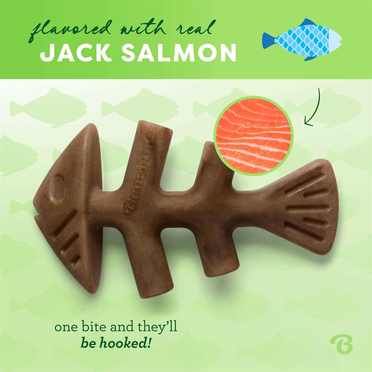 Fishbone Dog Chew K212356