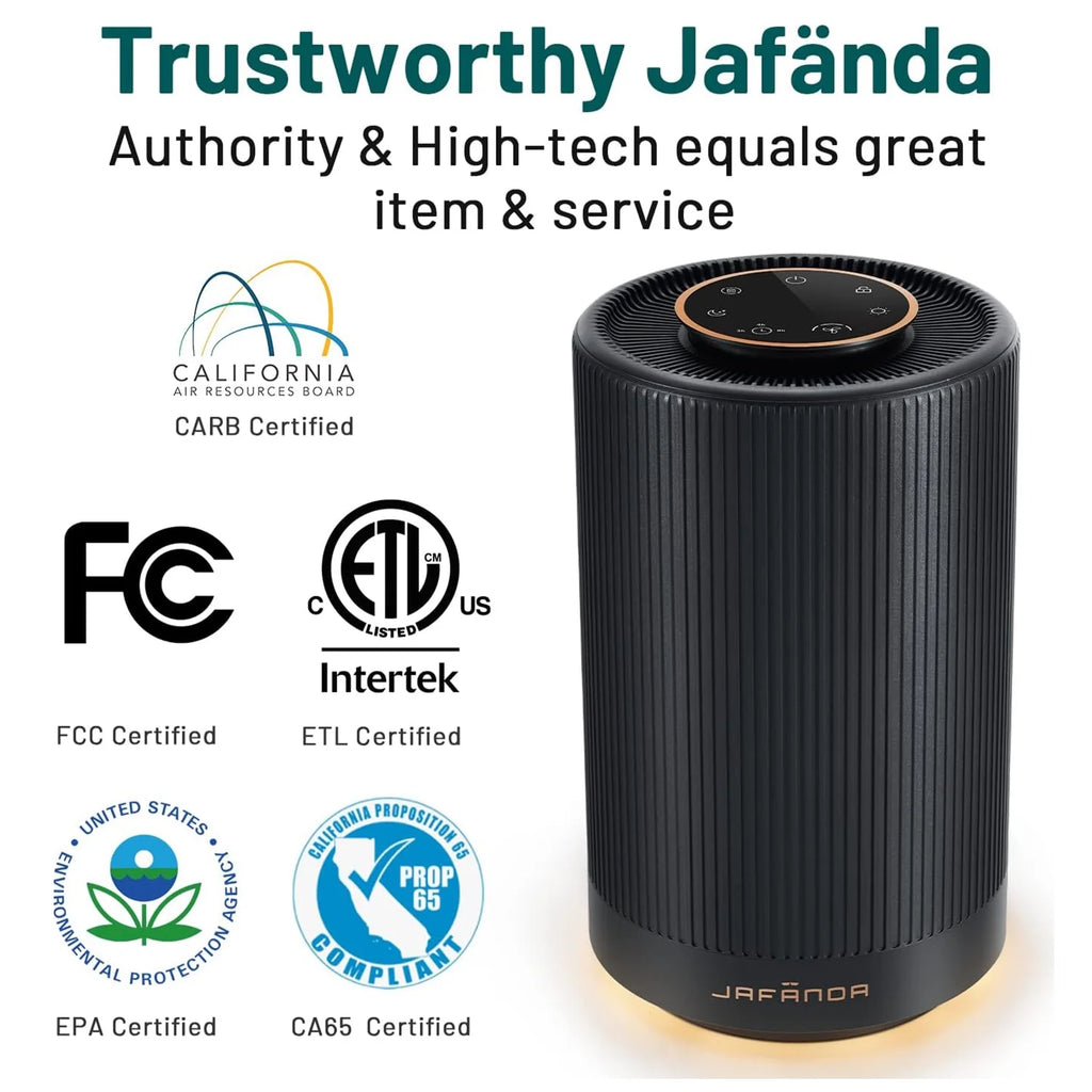 Black H13 True HEPA Air Purifier T989557