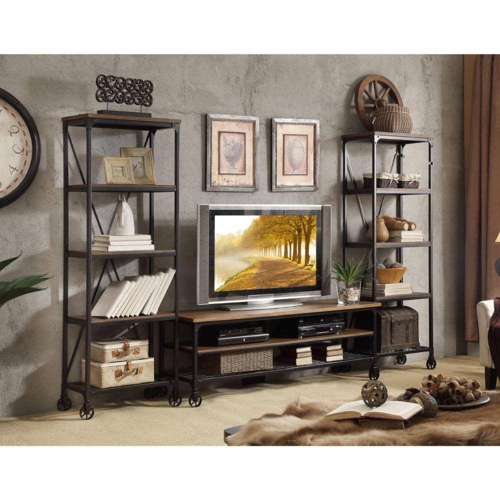 Brown Book Case with Shelves A5207