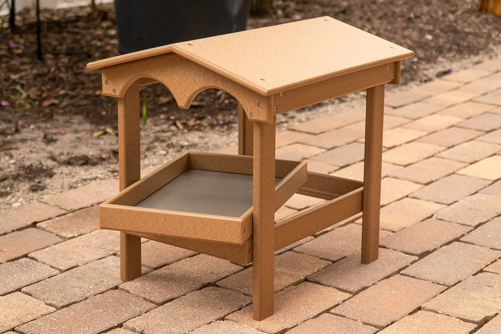 Large Covered Ground Feeder with Removable Tray K624322