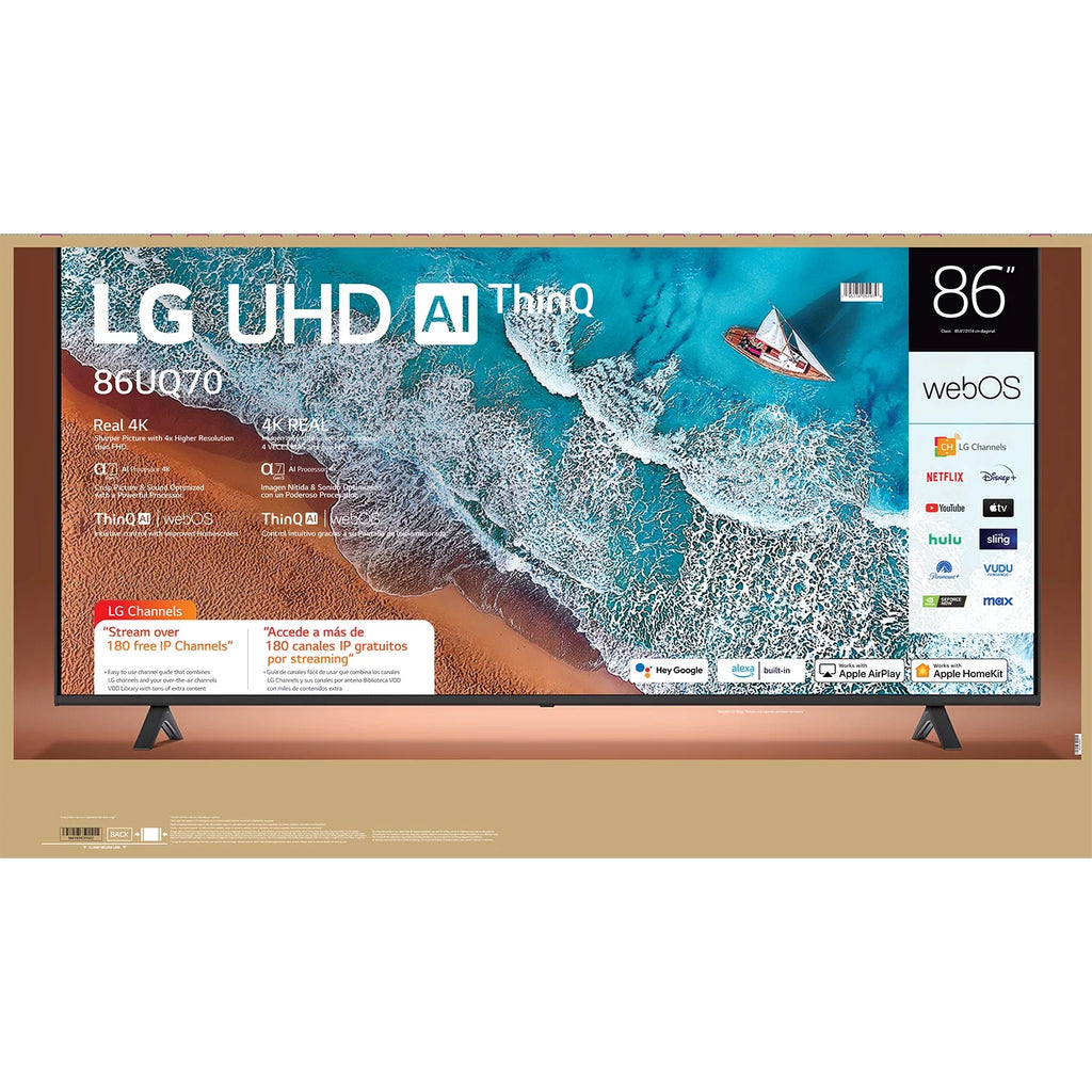 86” 4K UHD Smart TV E628952
