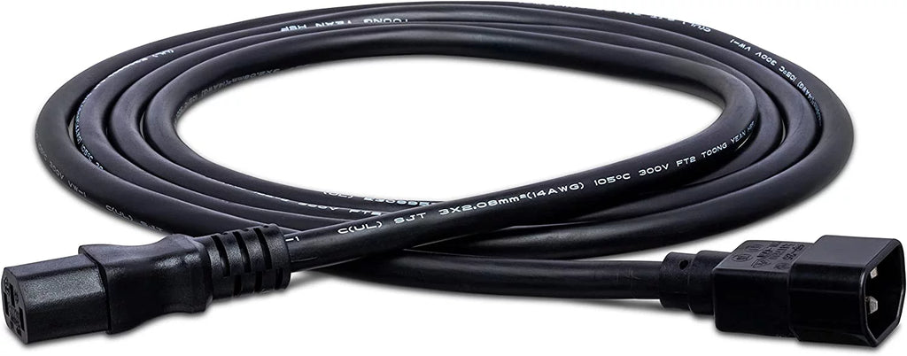 IEC C14 to IEC C13 Power Extension Cord, 8 Feet V27935