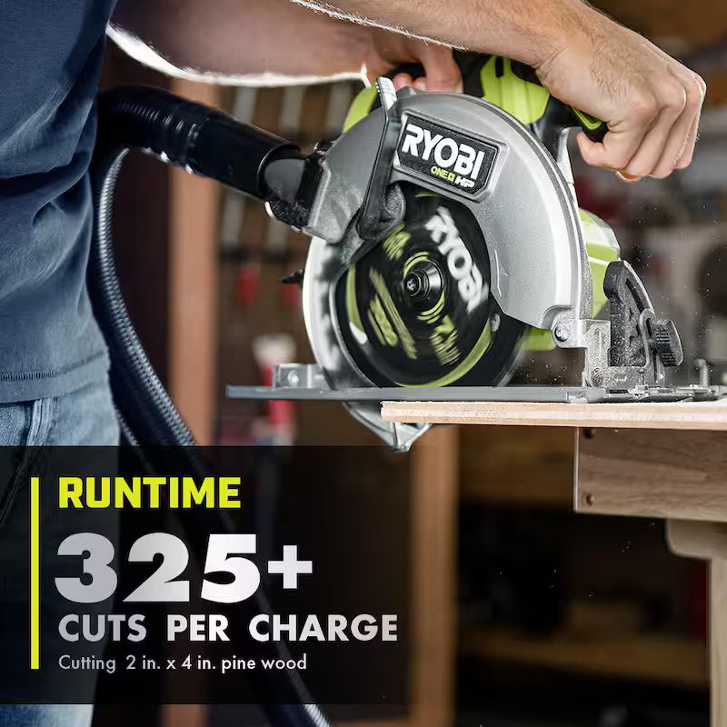 18V Brushless Cordless 7-1/4 in. Circular Saw Kit with Battery and Charger E75654