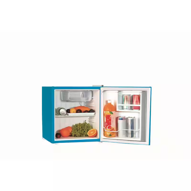 Blue 1.6 cu. ft. Mini Fridge with Freezer O996