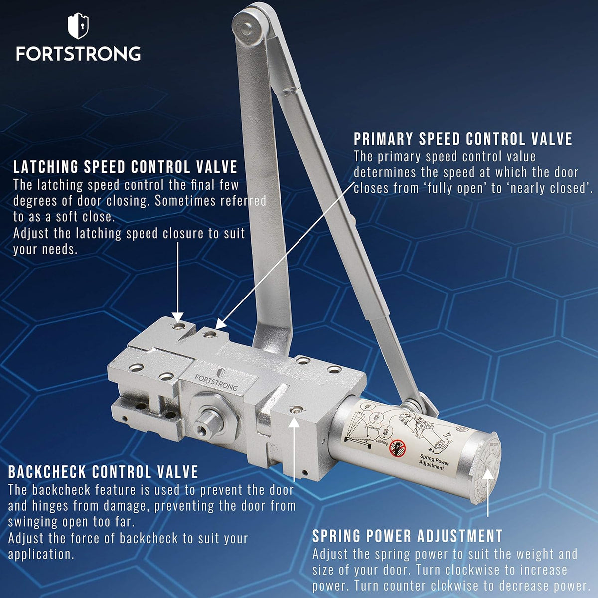 Heavy Duty Commercial Door Closer V995
