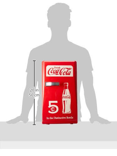 Red Retro Fridge W724170