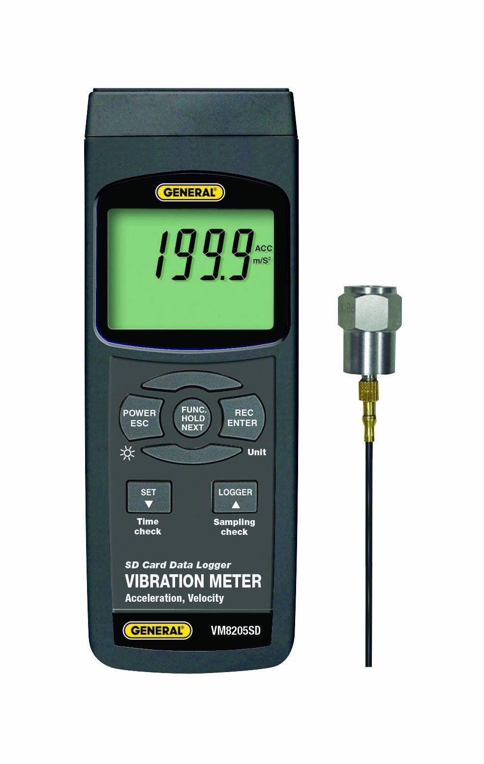 Vibration Meter with SD Card S975