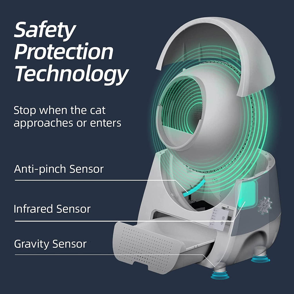 Self-Cleaning Automatic Cat Litter Box S1179