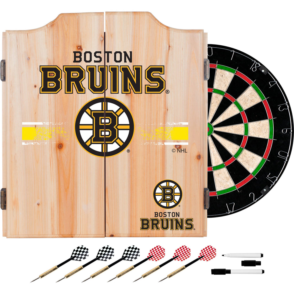 Dart Cabinet Set with Darts and Board O6196