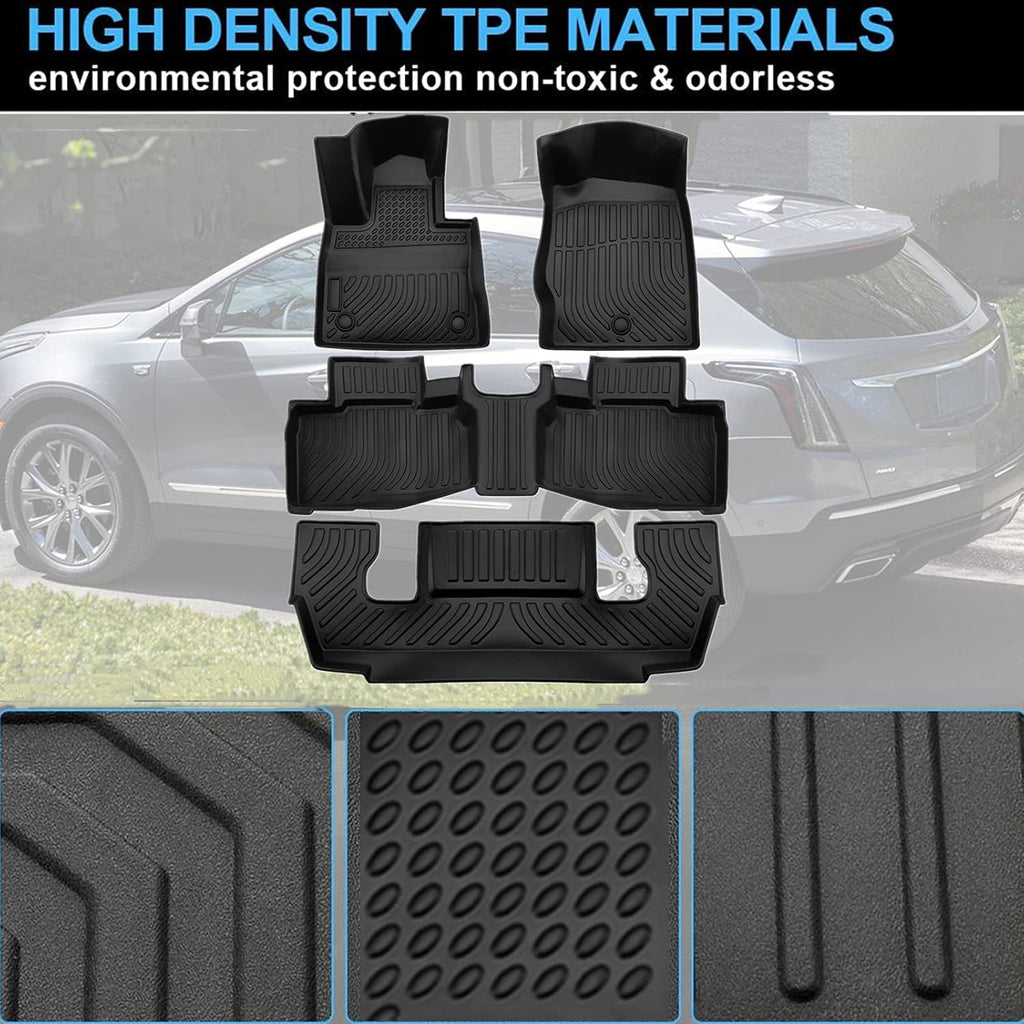 Black TPE Floor Mats Liners W858859