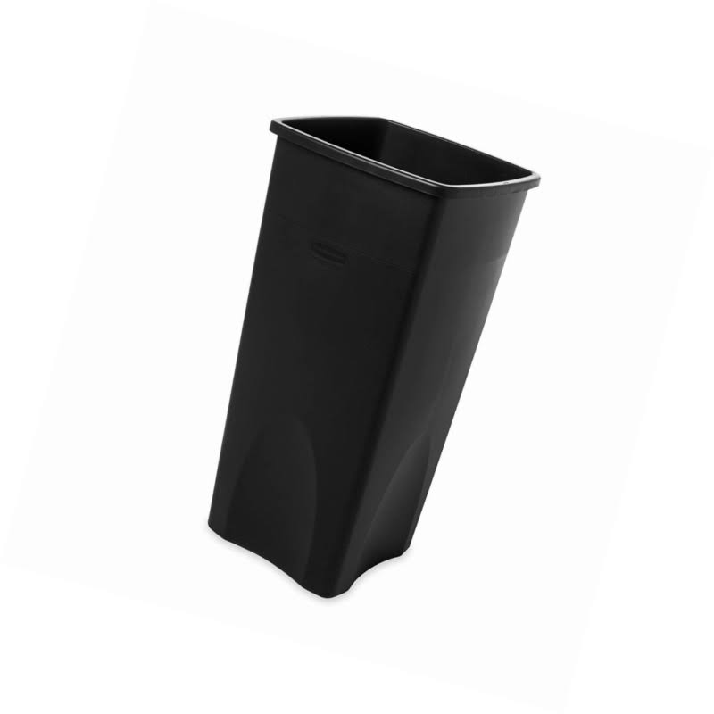 23-Gallon Black Trash Can Z1887