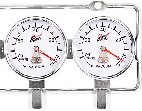 Motorcycle Vacuum Carburetor Synchronizer Sync Gauge H2823