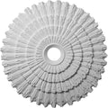 Hand-Painted Hickory Ceiling Medallion W28258