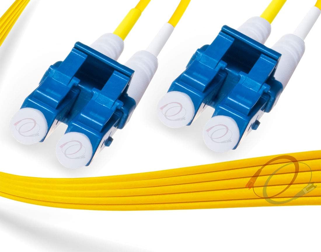 24 Pack 3M OS2 LC LC Single Mode Fiber Patch Cables I6807