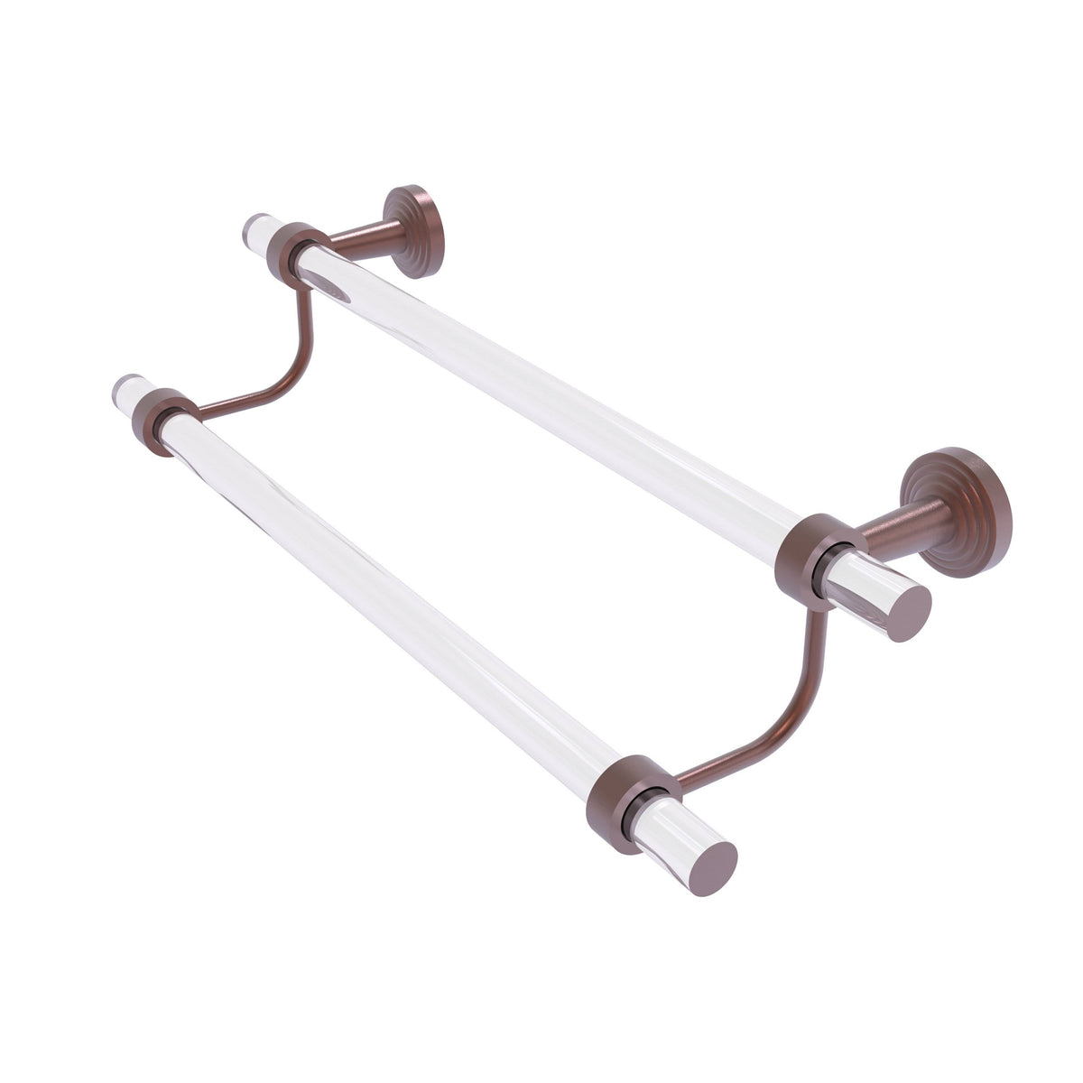 24 in. Double Towel Bar Antique Copper P1877