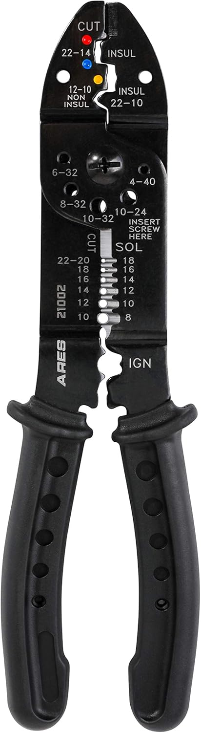 9-inch Wire Stripper Crimper and Cutter Electrical Multi-Tool R73444