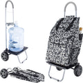 Brown Foldable Shopping Cart S884