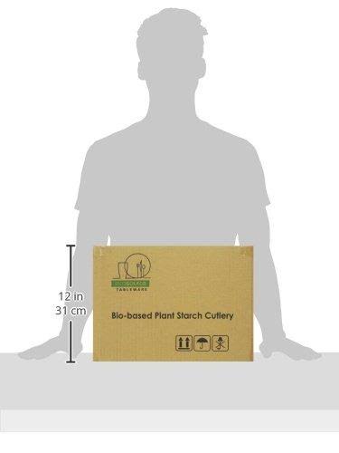 Plant Starch Cutlery Spoons 1000-Count L251940