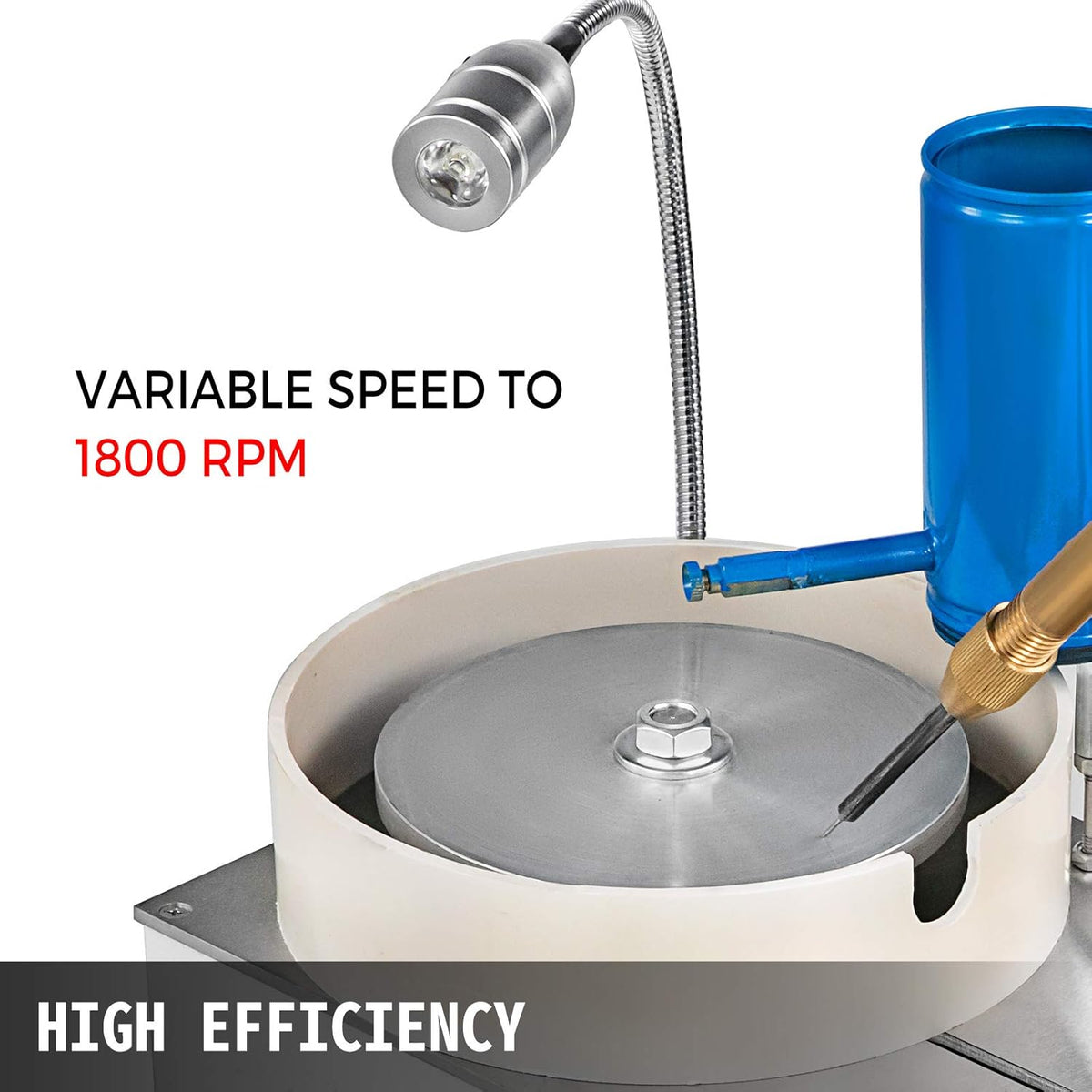 120W Gem Faceting Polishing Machine with Digital Display P78735