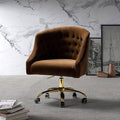 Brown Upholstered Task Chair W476