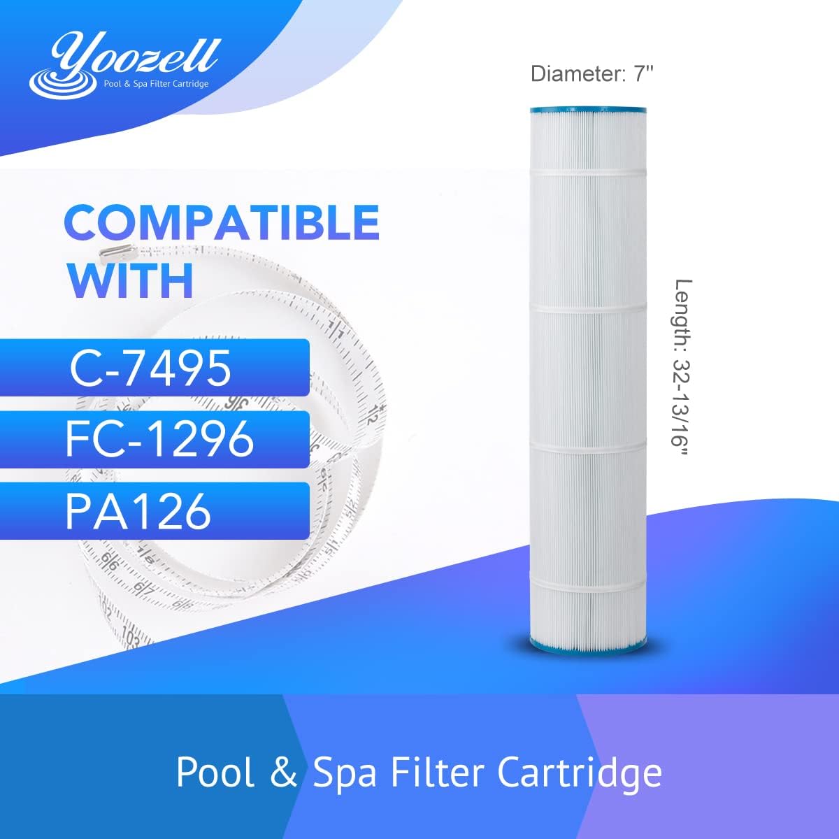 Swimming Pool Replacement Filter Cartridge 4Pack J217915