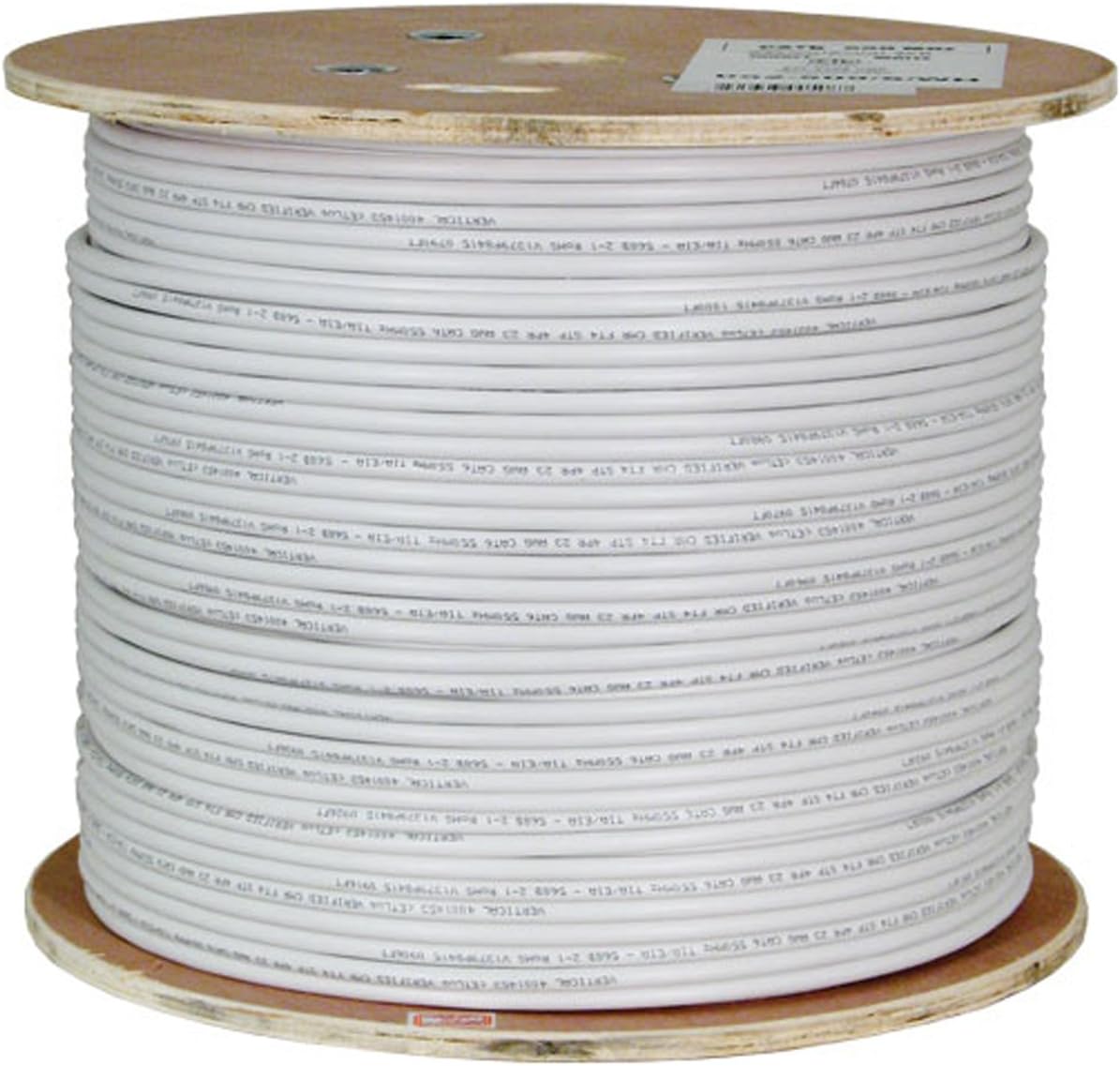 Cat6A Shielded 23AWG Bare Copper 1000ft Ethernet Cable H934261