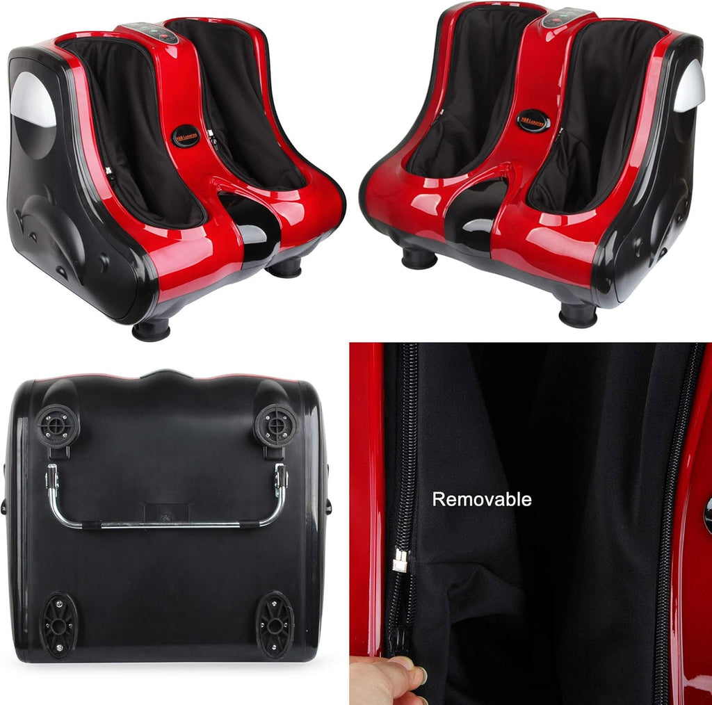 Shiatsu Kneading Rolling Heating Foot & Calf Massager Y15555