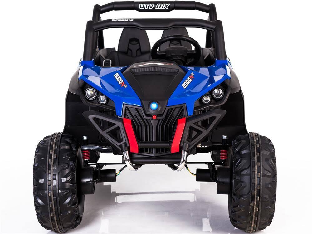 12V 4x4 2 Seaters RC Ride-On Car Truck Blue M6122