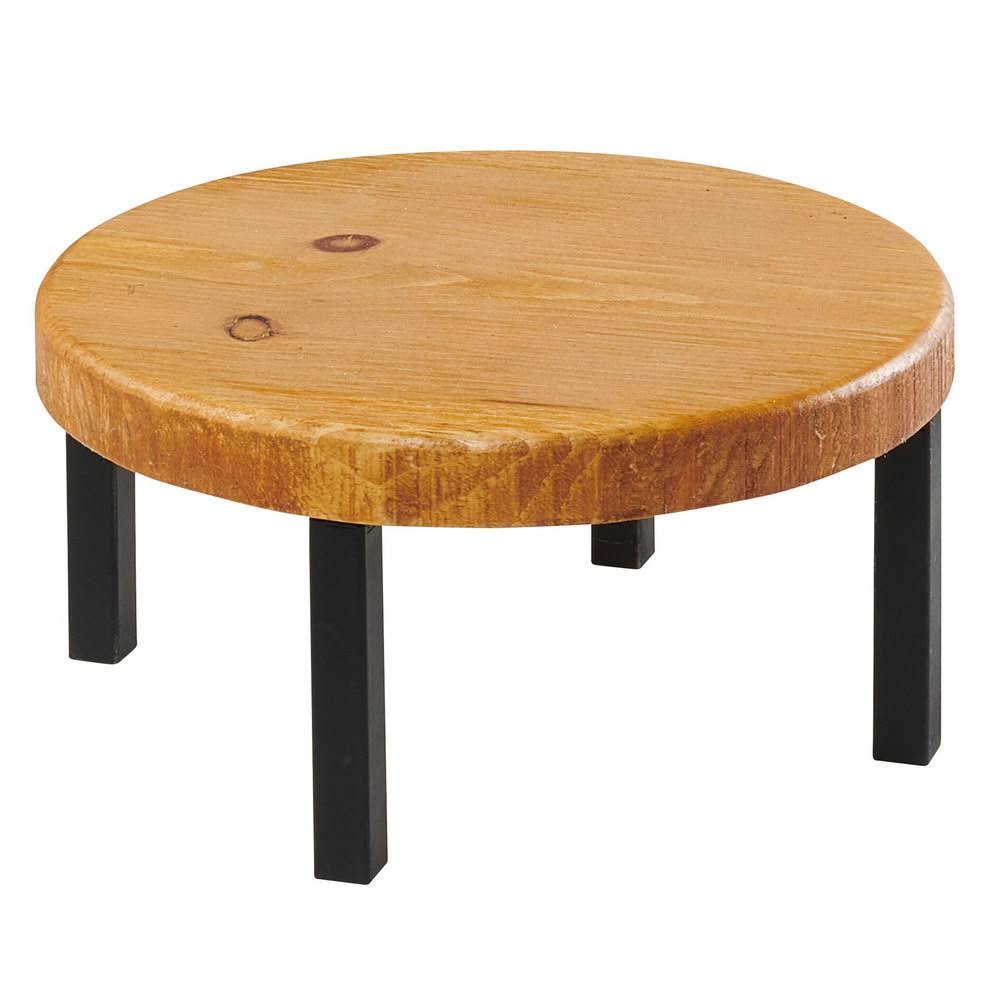 12x22 Round Reclaimed Wood Riser H581