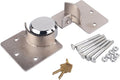 Van Door Lock Hasp Padlock Set Heavy Duty Steel Pack of 2 M67194