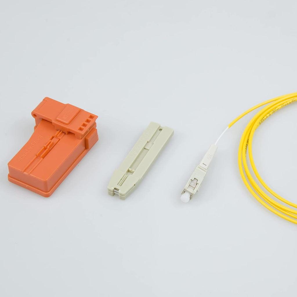 100pcs SC APC Fiber Optic Quick Connector Single Mode 9/125 Pack of 2 H232260