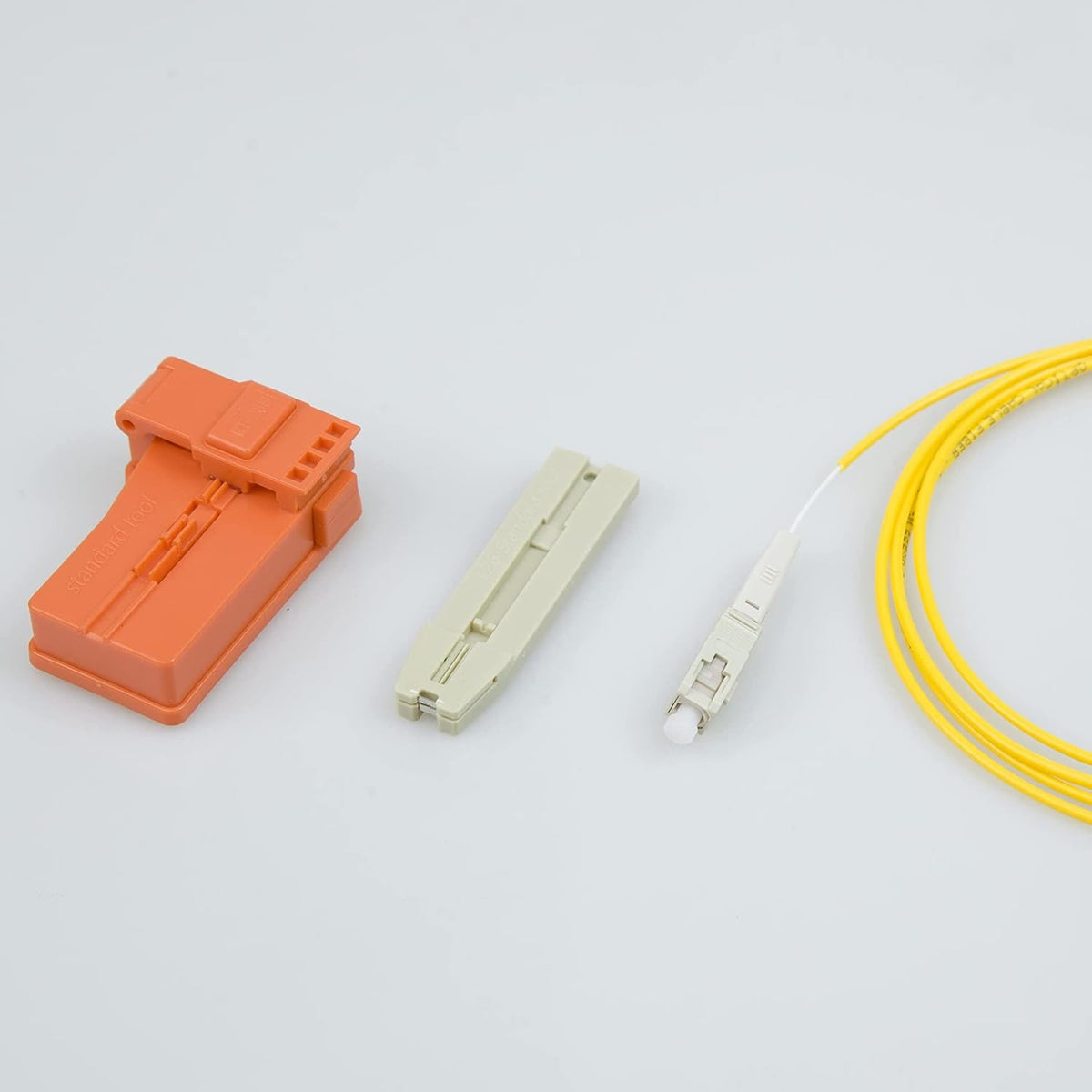 100pcs SC APC Fiber Optic Quick Connector Single Mode 9/125 Pack of 2 H232260