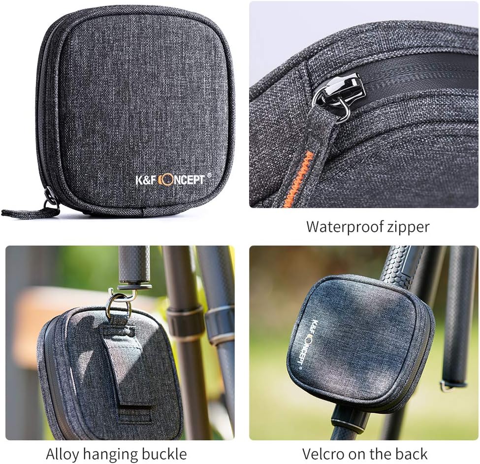 52mm Fixed ND Lens Filter Kit, ND4 ND8 ND64 ND1000 Filter Set with 4-Filter Pouch E626