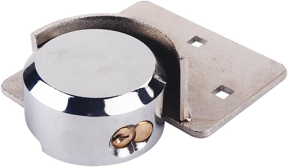 Van Door Lock Hasp Padlock Set Heavy Duty Steel Pack of 2 M67194