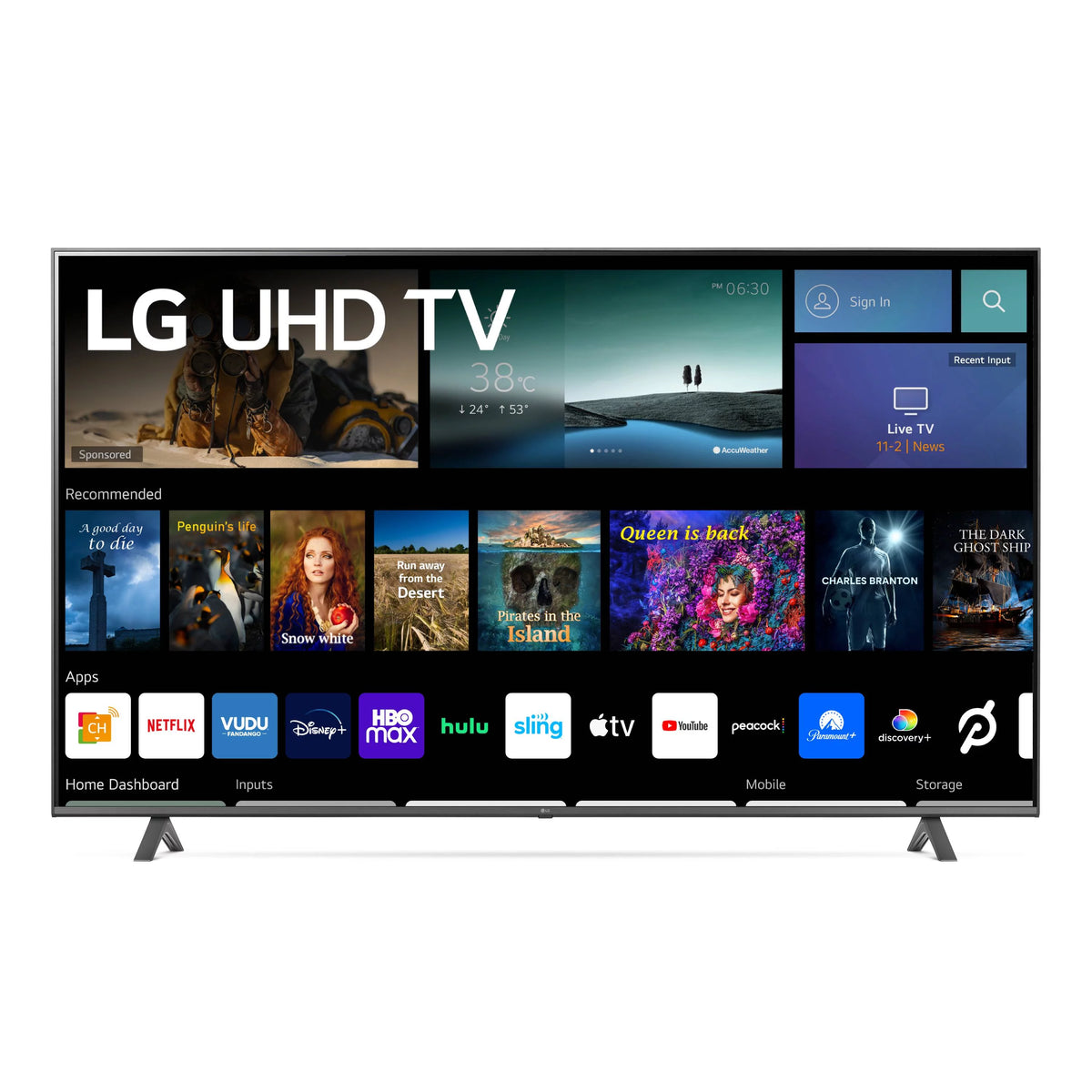 86” 4K UHD Smart TV E628952