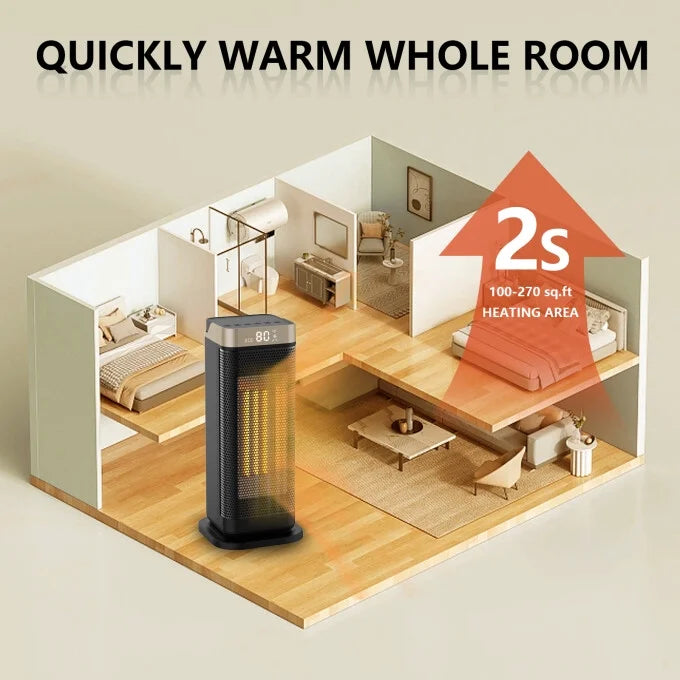 1500W Fast Heating Space Heater K944