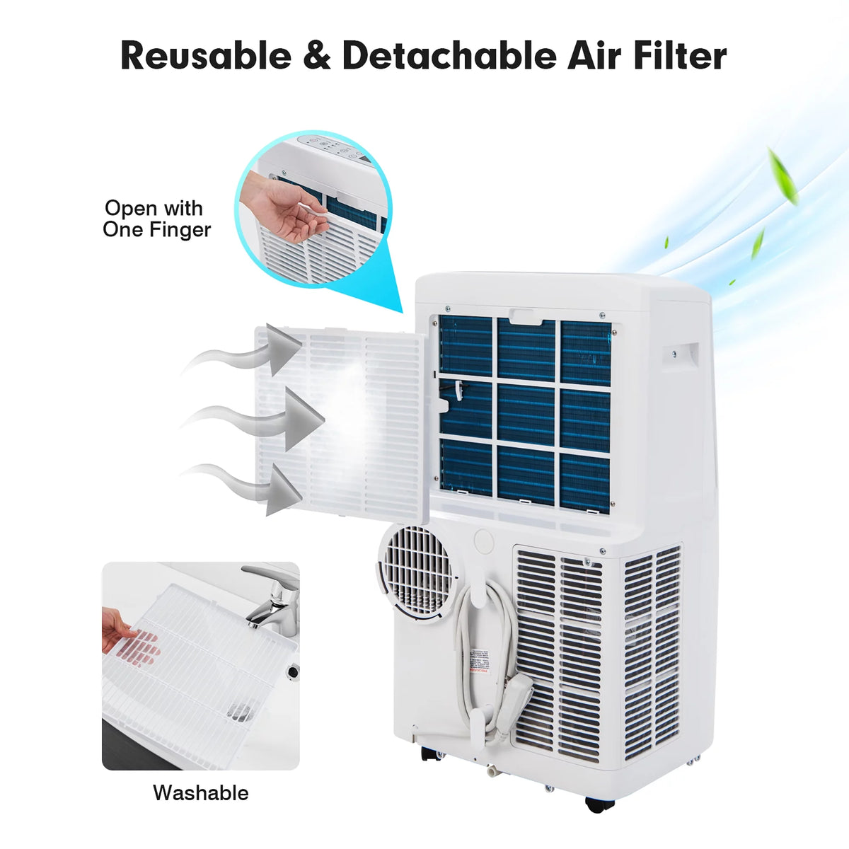 8800 BTU Portable Air Conditioner U288