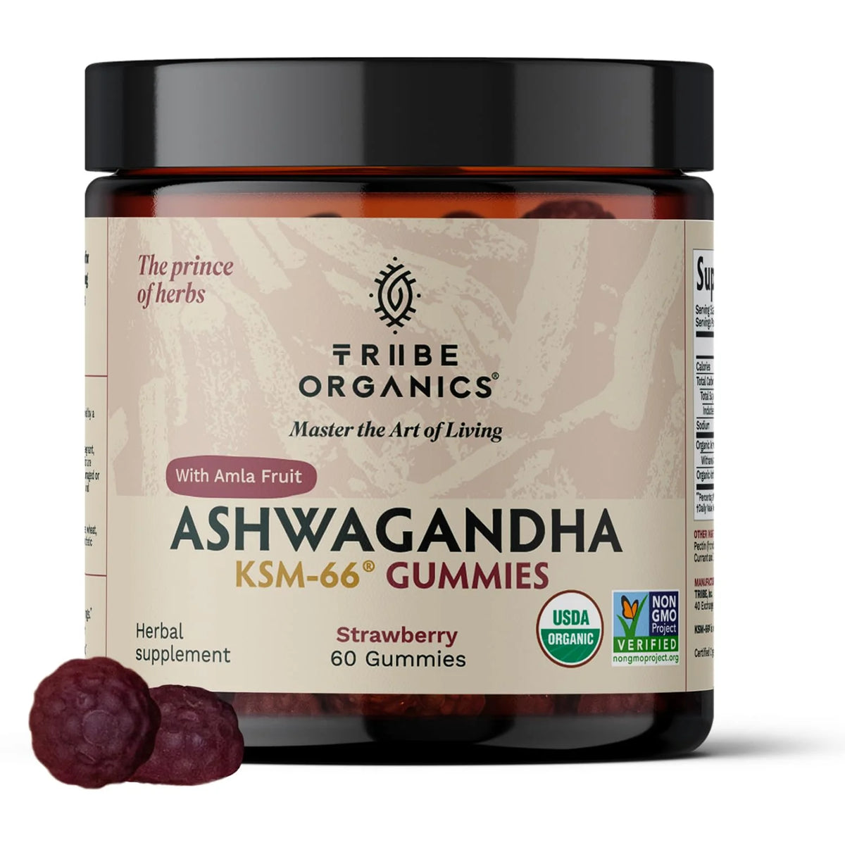 Organic Ashwagandha Root Extract Gummies 600mg D990