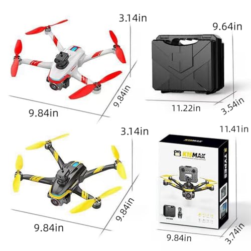 Kids Drone with Screen Display Remote Control, 1080P Dual Camera, LED Lights N147128