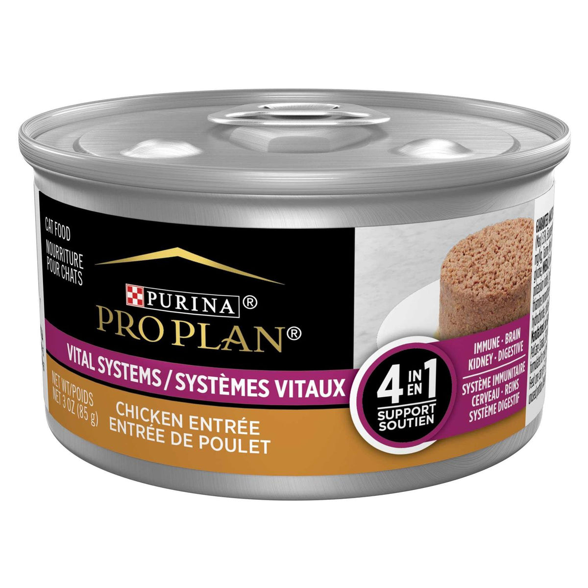 4-in-1 Pate Wet Cat Food Y393