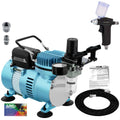 Gravity Airbrush with Compressor and Hose Q107