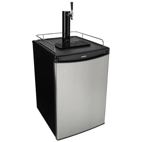 5.4 cft Single Tap Keg Cooler in Stainless A976