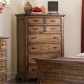 6 Drawer Wood Chest V2705