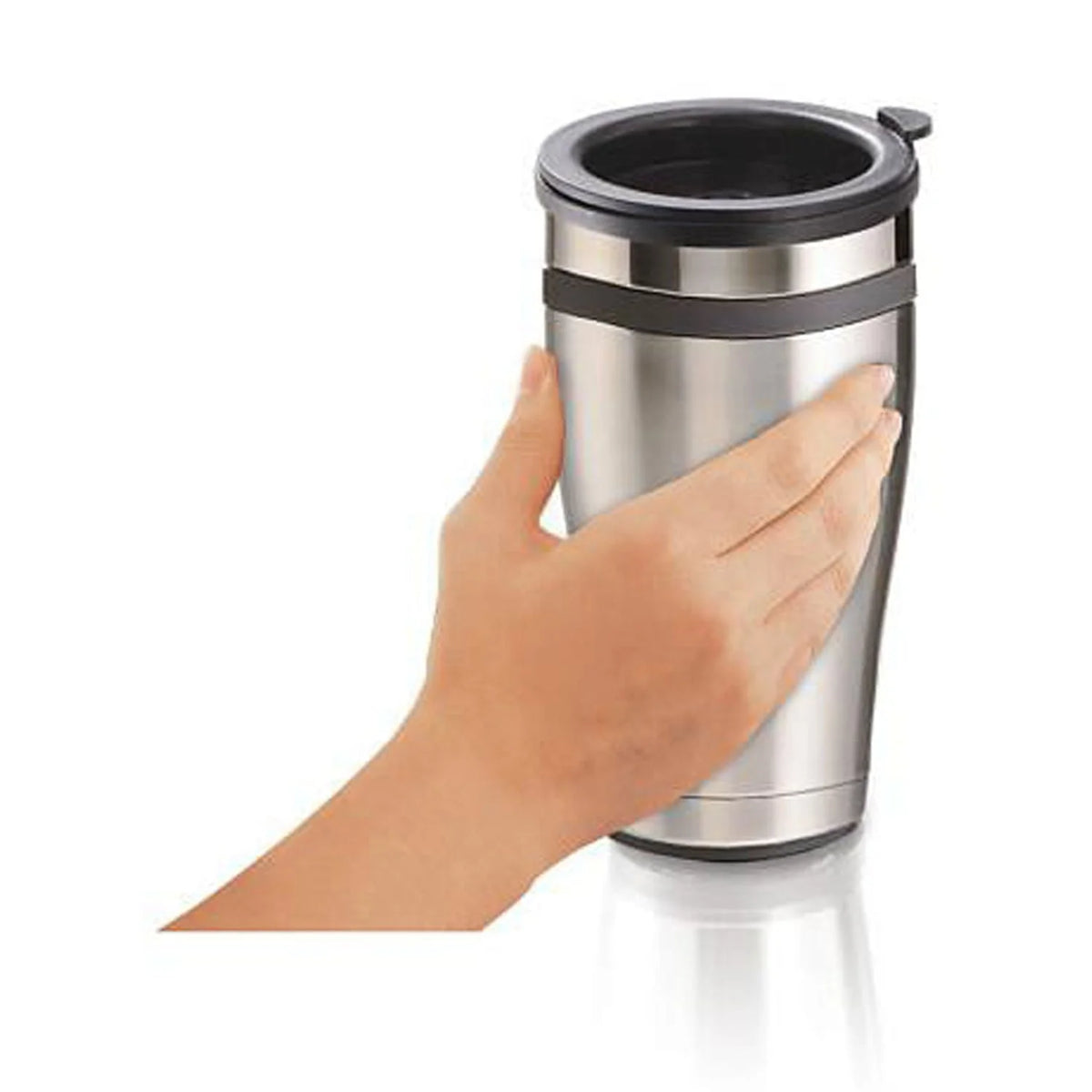 2-Way Coffee Maker with K-Cup Pods or Grounds, 12c Pot, Black & Silver P189259