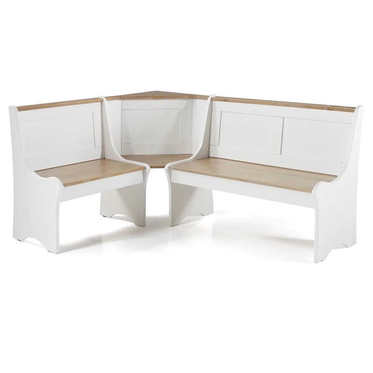 Antique White Dining Nook Set Z15359