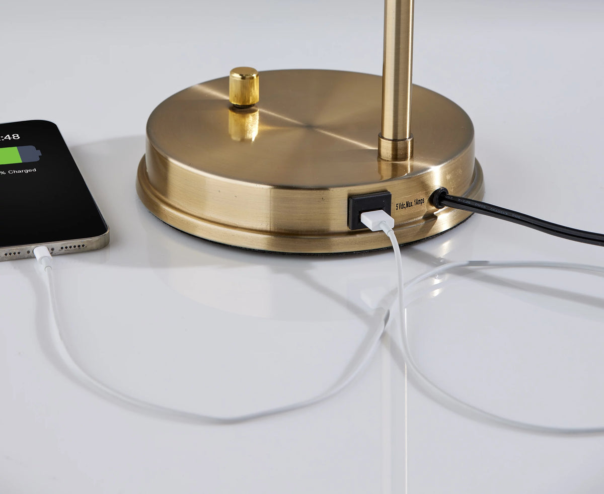 Gold USB LED Lamp X27112