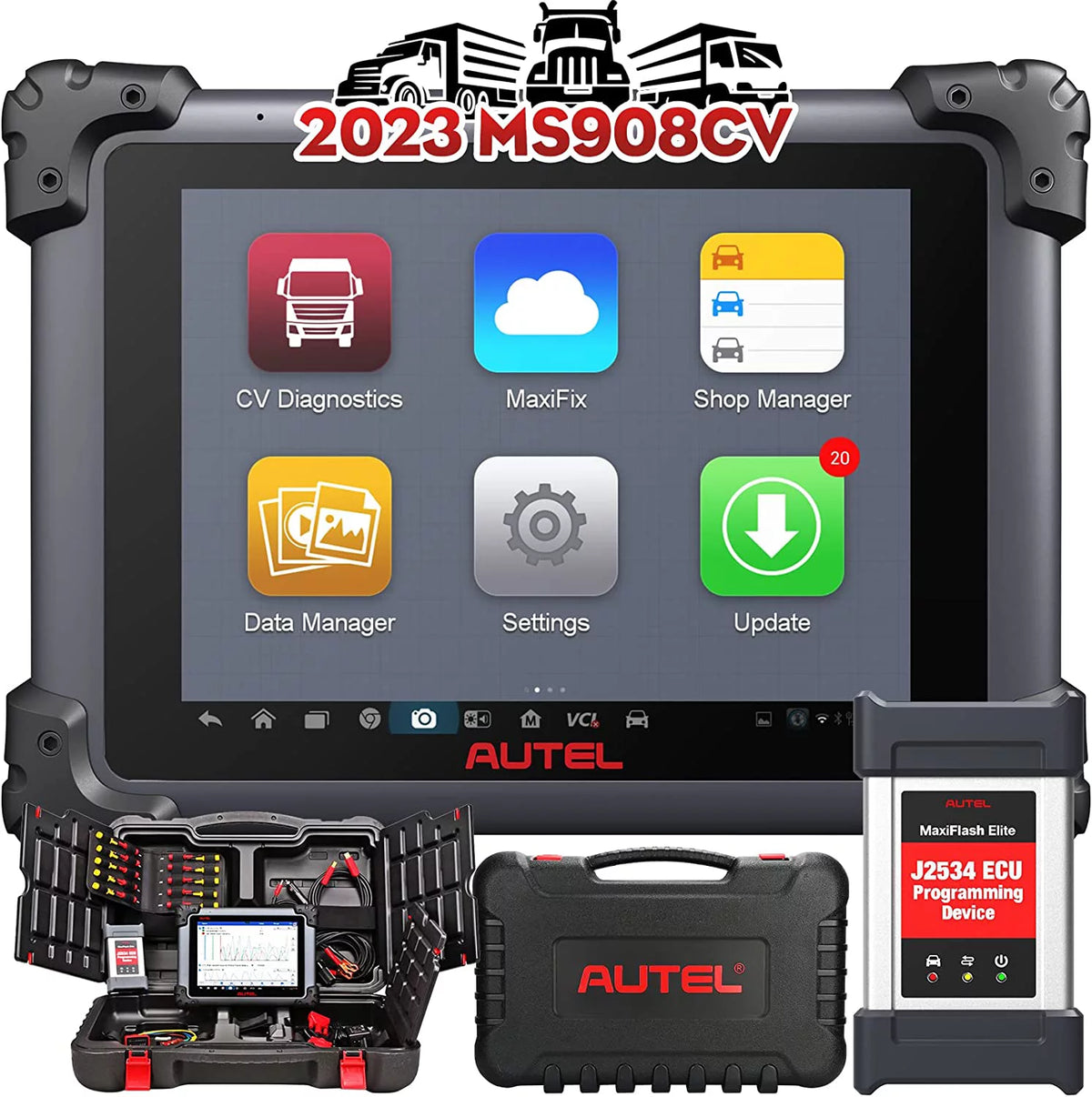 Heavy Duty Car Diagnostic Scan Tool with ECU Programming E868