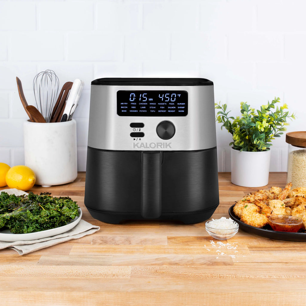 4 Quart Digital Air Fryer with 4 Accessories M141833