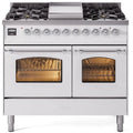 White Dual Fuel Propane Gas Range B83247